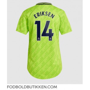 Manchester United Christian Eriksen #14 Tredjetrøje Dame 2022-23 Kortærmet